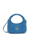 MIU MIU Wander Matelassé Leather Hobo Bag