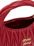 Detail View - Click To Enlarge - MIU MIU - Wander Matelassé Leather Hobo Bag