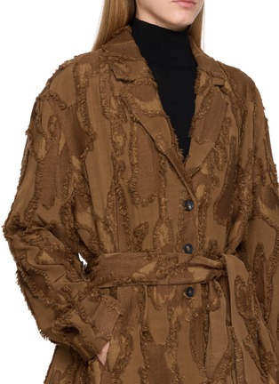  - MASNADA - Belted Textured Jacket