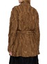 Back View - Click To Enlarge - MASNADA - Belted Textured Jacket