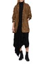 Figure View - Click To Enlarge - MASNADA - Belted Textured Jacket