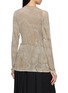 Back View - Click To Enlarge - MASNADA - Tie Neck Long Sleeve T-Shirt