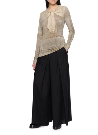 Figure View - Click To Enlarge - MASNADA - Pleated Baggy Pants