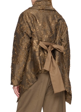 Back View - Click To Enlarge - MASNADA - Reversible Patchwork Jacket