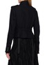 Back View - Click To Enlarge - MASNADA - Tie Neck Cropped Jacket