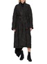 MASNADA Belted Textured Dressing Gown Coat