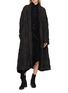 Figure View - Click To Enlarge - MASNADA - Belted Textured Dressing Gown Coat