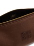 Detail View - Click To Enlarge - MIU MIU - Gabardine Logo Cotton Pouch