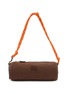 MIU MIU Gabardine Logo Cotton Pouch