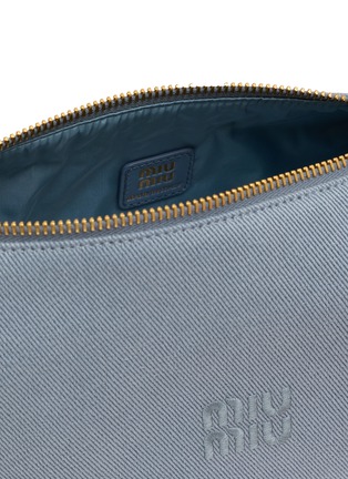 Detail View - Click To Enlarge - MIU MIU - Spirit Dabardine Pouch