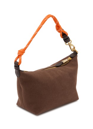 Detail View - Click To Enlarge - MIU MIU - Gabardine Cotton Shoulder Pouch