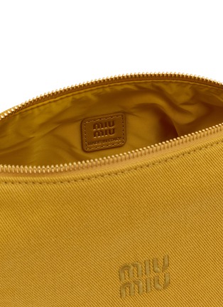 Detail View - Click To Enlarge - MIU MIU - Spirit Dabardine Pouch