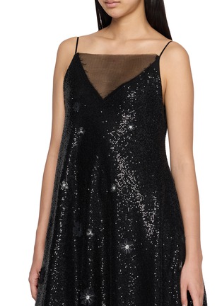  - MARC LE BIHAN - Pointe Sequin Embellished Tulle Dress