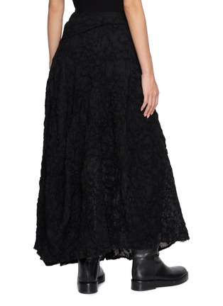 Back View - Click To Enlarge - MARC LE BIHAN - Enforme Textured Long Skirt