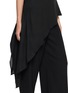  - MARC LE BIHAN - Pointe Sleeveless Smocked Asymmetric Top
