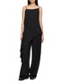 MARC LE BIHAN Pointe Sleeveless Smocked Asymmetric Top