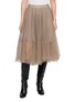 MARC LE BIHAN Ovoide Flared Tulle Midi Skirt