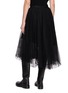 Back View - Click To Enlarge - MARC LE BIHAN - Ovoide Flared Tulle Midi Skirt