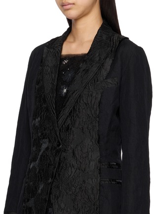  - MARC LE BIHAN - Tissus Anemone Single Breasted Textured Blazer