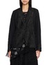 MARC LE BIHAN Tissus Anemone Single Breasted Textured Blazer