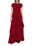 MARC LE BIHAN Layered Asymmetric Long Dress