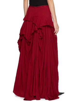 Back View - Click To Enlarge - MARC LE BIHAN - Long Flared Skirt
