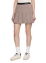 Detail View - Click To Enlarge - SOUTHCAPE - Belt Bag Pleated Skirt