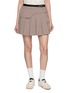 Main View - Click To Enlarge - SOUTHCAPE - Belt Bag Pleated Skirt