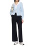 Figure View - Click To Enlarge - SOUTHCAPE - Southcross Cool Touch Slim Bootcut Pants