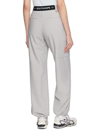 Back View - Click To Enlarge - SOUTHCAPE - Logo Waistband Cargo Pants