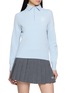 SOUTHCAPE Half Zip Collar Knit Sweater