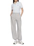 Figure View - Click To Enlarge - SOUTHCAPE - Embossed Waffle Texture Color Block Collar Polo Shirt