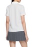 Back View - Click To Enlarge - SOUTHCAPE - Striped Polo Shirt