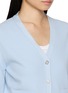 Detail View - Click To Enlarge - SOUTHCAPE - Sailor Collar Knit Cardigan