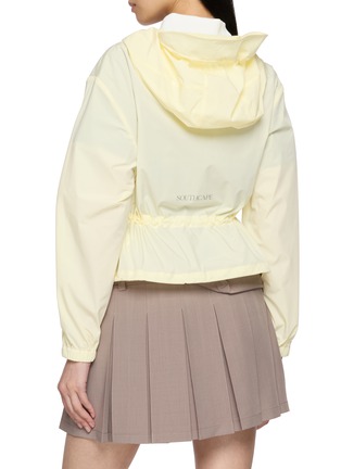Back View - Click To Enlarge - SOUTHCAPE - String Hooded Windbreaker