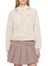 SOUTHCAPE Blossom Pattern Hooded Zip Up Jacket
