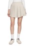 Main View - Click To Enlarge - SOUTHCAPE - Logo Pleated Flare Skirt