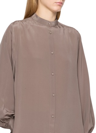  - MON&PAU - Long Sleeve Silk Blouse