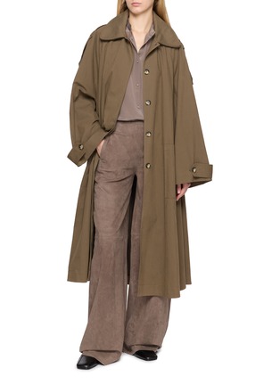 Figure View - Click To Enlarge - MON&PAU - Long Sleeve Silk Blouse