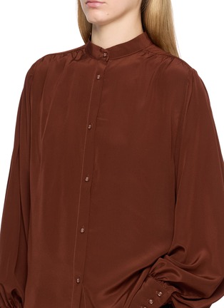  - MON&PAU - Long Sleeve Silk Blouse