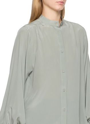  - MON&PAU - Long Sleeve Silk Blouse