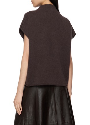 Back View - Click To Enlarge - MON&PAU - Mock Neck Knit Vest