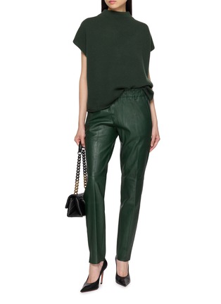 Figure View - Click To Enlarge - MON&PAU - Short Sleeves Knit Cashmere Vest