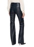 Back View - Click To Enlarge - MON&PAU - Straight Leg Leather Pants