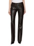 Main View - Click To Enlarge - MON&PAU - Flare Leg Leather Pants