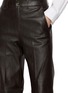  - MON&PAU - Straight Leg Leather Pants