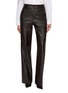 Main View - Click To Enlarge - MON&PAU - Straight Leg Leather Pants