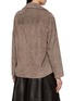 Back View - Click To Enlarge - MON&PAU - Relaxed Suede Shirt