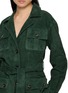  - MON&PAU - Belted Utility Suede Jacket