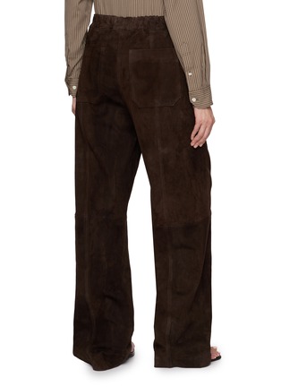 Back View - Click To Enlarge - MON&PAU - Relaxed Suede Pants